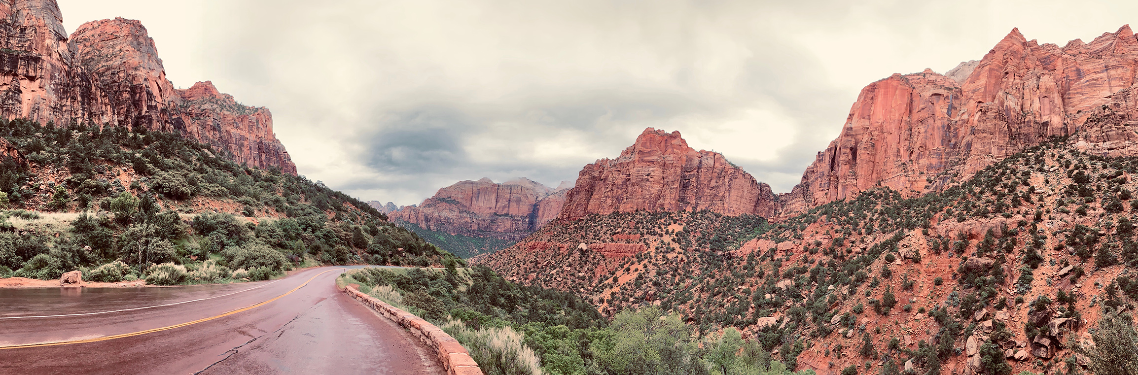 Welcome to Zion – we slept in our rental car that night